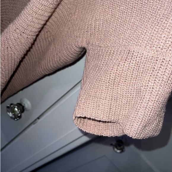 New Anthropologie Sleeping on Snow Short Sleeve Cardigan Sweater O/S - Picture 4 of 7